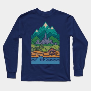 Small World Landscapes Long Sleeve T-Shirt